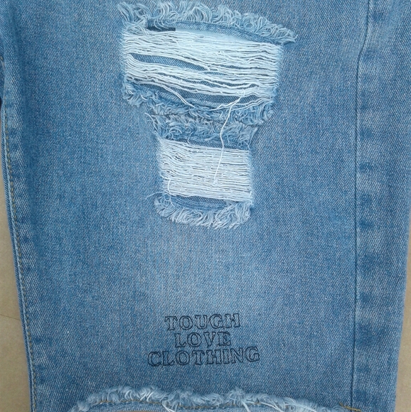 Tough Love size 32 stylish jean shorts - Picture 2 of 13